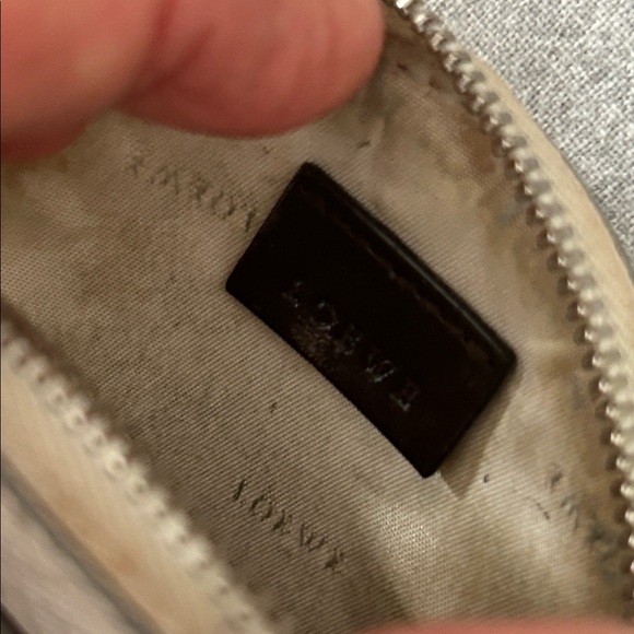 Loewe look Cream and Brown Mini Bag - Picture 3 of 10
